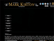 Tablet Screenshot of markkirton.com